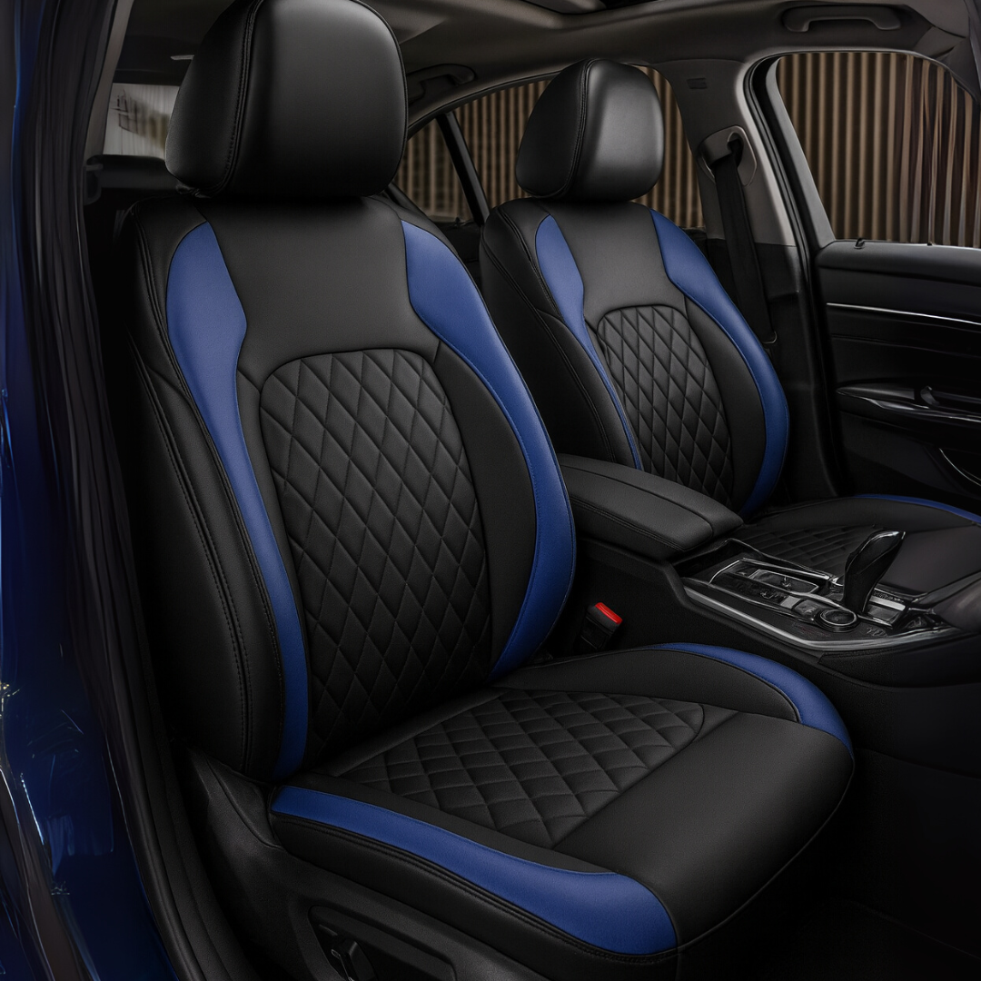 LuxFittings™ Premium PU Leather Seat Covers