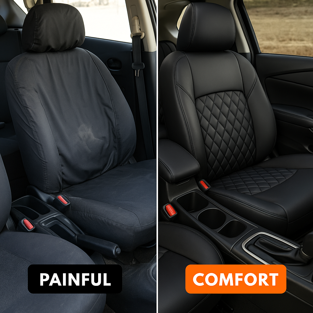 LuxFittings™ PU Leather Seat Covers