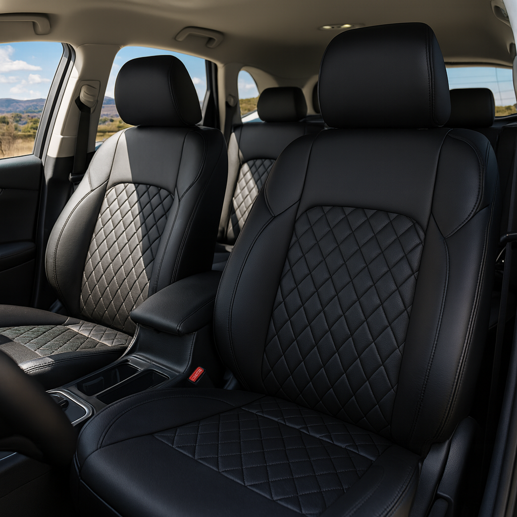 LuxFittings™ PU Leather Seat Covers