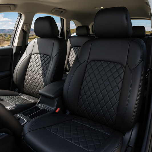 LuxFittings™ PU Leather Seat Covers